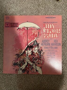 My Fair Lady Original Soundtrack Vinyl Record - Pink